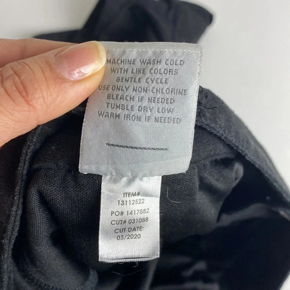 Black Linen summer capsule beach pull on outdoor vacation holiday shorts size 20 - Picture 14 of 16